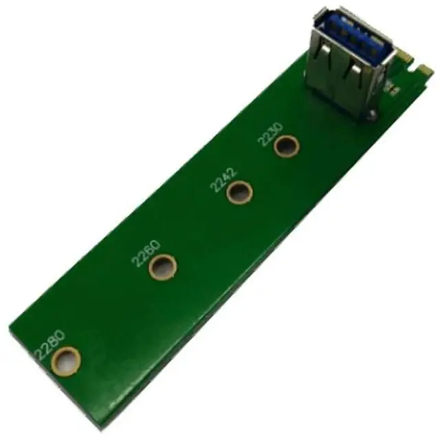 Alt view image 6 of 6 - NGFF to PCI-E USB 3.0 Riser Card M.2 to USB3.0 Expansion Cards USB3.0 Turn Graphics Card for BTC ETH LTC Bitcoin Mining