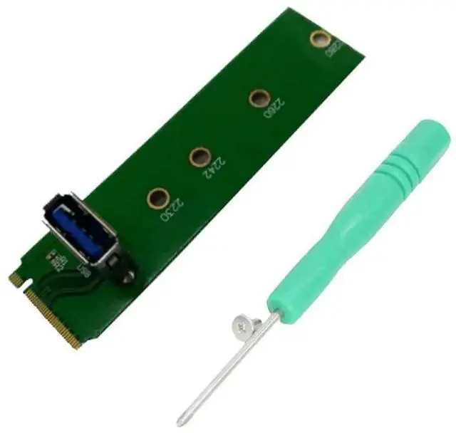 Alt view image 5 of 6 - NGFF to PCI-E USB 3.0 Riser Card M.2 to USB3.0 Expansion Cards USB3.0 Turn Graphics Card for BTC ETH LTC Bitcoin Mining