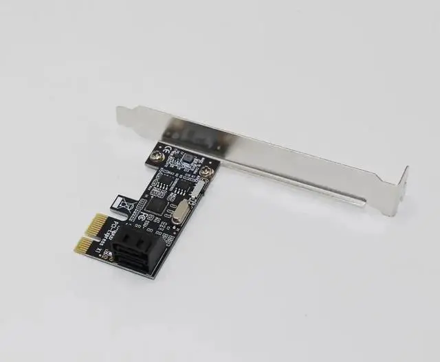 Alt view image 4 of 6 - SATA Card PCI Express to 2 Ports SATA 3.0 Card 6Gbps PCI E SATA PCIE SSD Adapter Low Bracket Computer Components IPFS HDD Mining