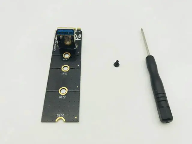 Main image of USB 3.0 Extender Adapter NGFF to PCI E Riser Card M2 to PCIe Expansion Card Convertor for Graphics Cards BTC Mining Miner