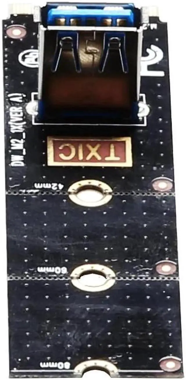 Alt view image 4 of 5 - NGFF to PCI E Riser Card M2 Slot to PCIe Expansion Card Convertor USB 3.0 Extender Adapter for Graphics Cards for BTC Miner