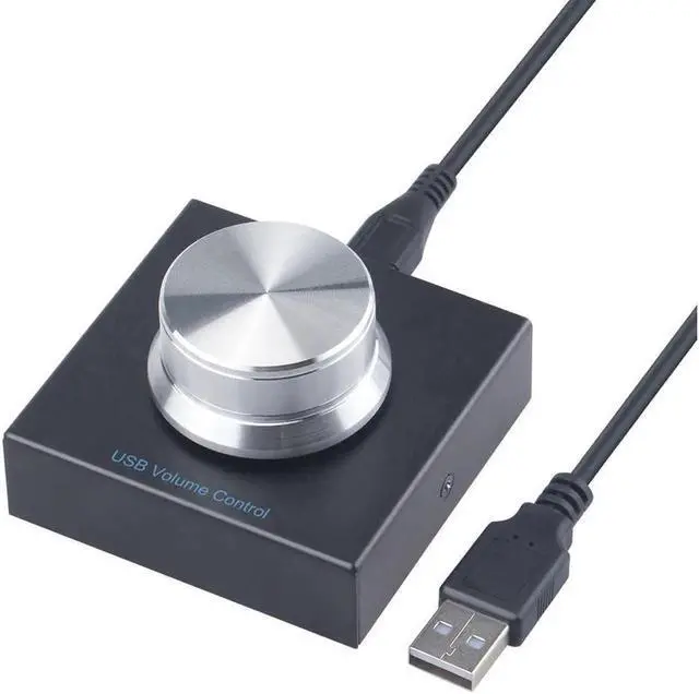 Main image of USB Volume Control Lossless PC Computer Speaker o Volume Controller Knob, Adjuster Digital Control With One Key Mute Function for Phone Laptop Desktop PC