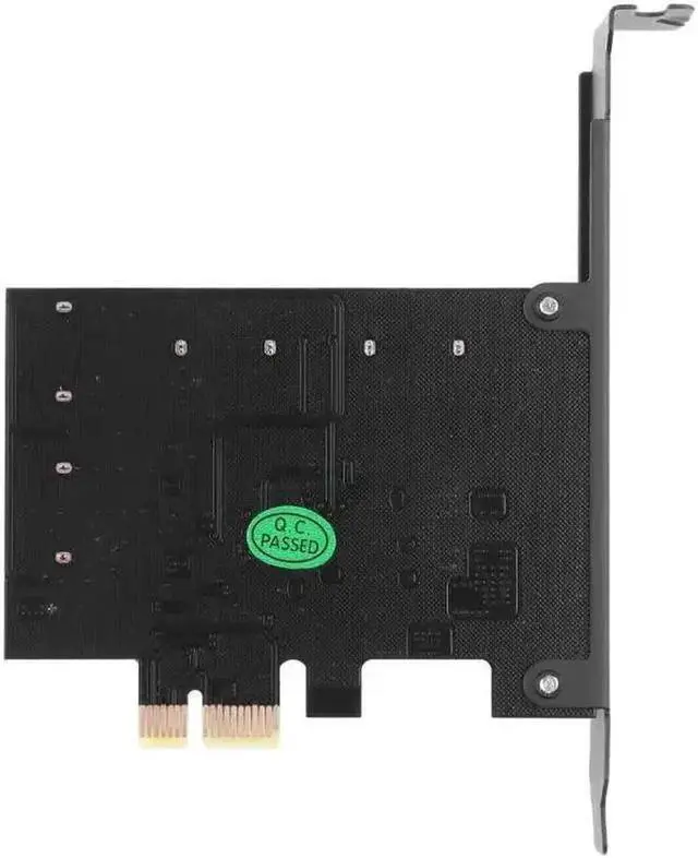 Alt view image 5 of 6 - PCI Express PCIE To SATA 4 x SATA3.0 Interfaces 6G Expansion Controller Adapter Card