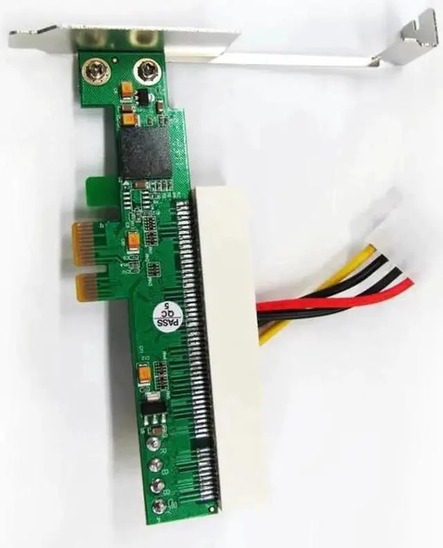 Alt view image 4 of 6 - PCI to PCI-Express PCIE PCI-E X1 X 4 X8 X 16 Bus Riser Card Adapter Converter