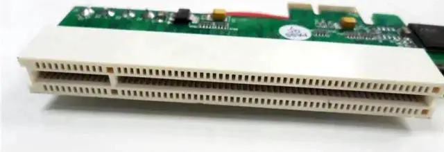 Alt view image 2 of 6 - PCI to PCI-Express PCIE PCI-E X1 X 4 X8 X 16 Bus Riser Card Adapter Converter