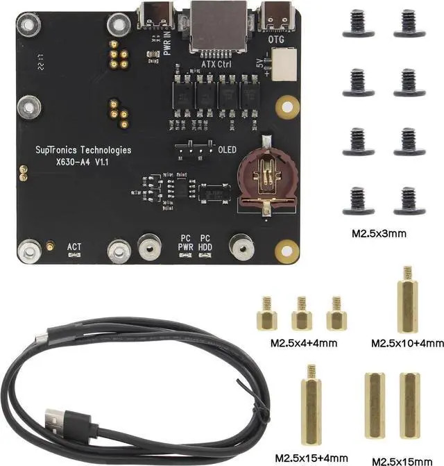 Main image of X630-A4 for PiKVM-A4 and Raspberry Pi Zero 2 W