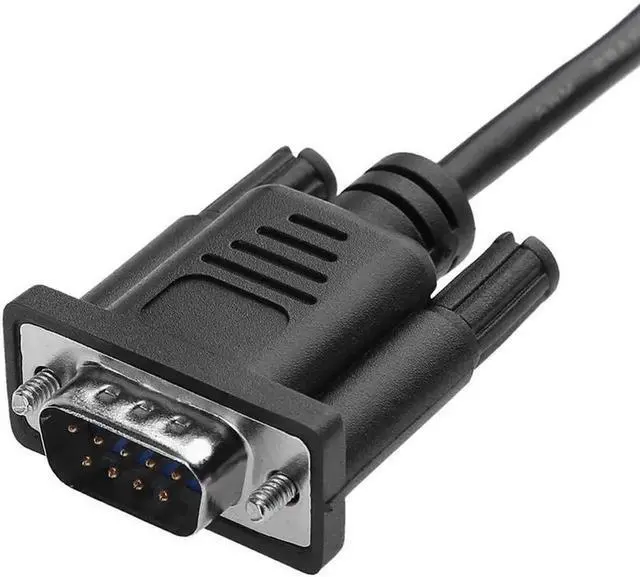 Alt view image 3 of 6 - DB9-RJ45 Cable VGA External Thread To RJ45 Internal Thread Extension Line Adapter Converter Cable Soft Line