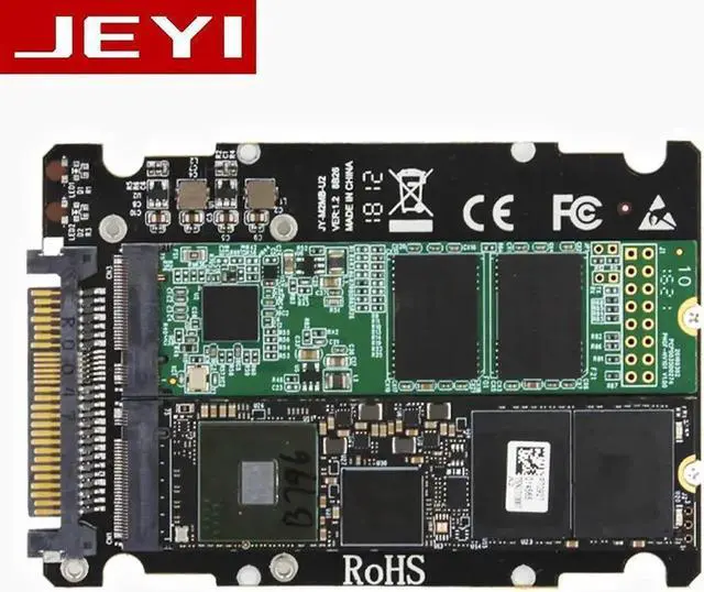 Alt view image 4 of 6 - JEYI U2BOX U2 Box M.2 TO U.2 SFF-8639 Adapter PCIe 2.5' U.2 SSD PCI-E X4 X16 intel PCIe3.0 PCI-Express M-KEY B-Key Card AHCI AI
