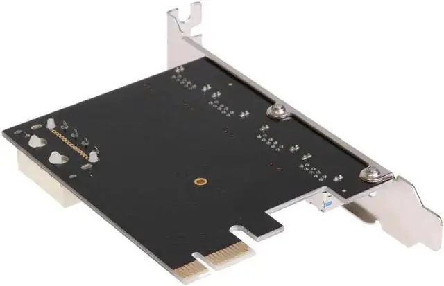 Alt view image 3 of 6 - Usb 3.0 pci Expansion Card 4 port PCI-E to USB3.0 Computer Expansion Card pcie usb adapter with 4pin power interface for win 10