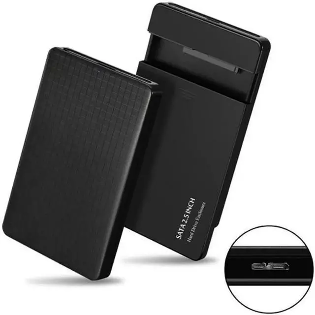 Alt view image 4 of 6 - Aomoproing 2.5 Inch Sata 22pin 7+15 SSD to USB 3.0 External Hard Disk Enclosure for Laptop & PC & Macbook U3-191