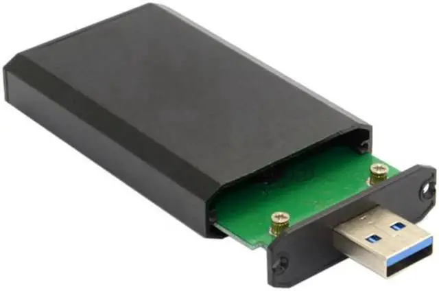 Main image of Aomoproing Mini PCI-E mSATA to USB 3.0 External SSD PCBA Conveter Adapter Pen Driver Card with Case U3-294