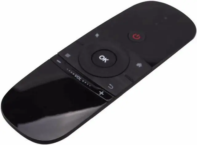 Alt view image 2 of 5 - Aomoproing W1 Keyboard Mouse Wireless 2.4G Fly Air Mouse Rechargeble Mini W1 Remote Control For Android Tv Box/Mini Pc/Tv