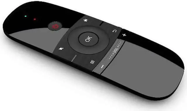 Alt view image 4 of 5 - Aomoproing W1 Keyboard Mouse Wireless 2.4G Fly Air Mouse Rechargeble Mini W1 Remote Control For Android Tv Box/Mini Pc/Tv