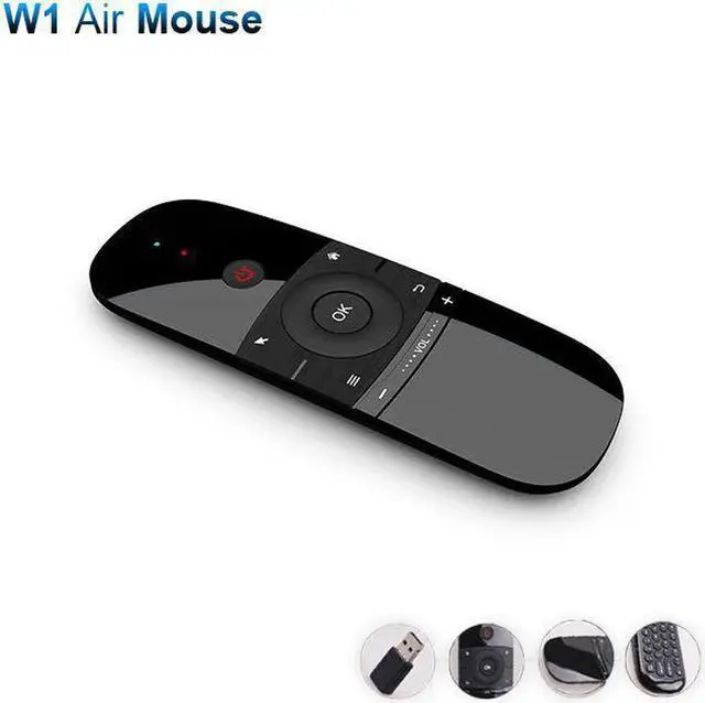 Main image of Aomoproing W1 Keyboard Mouse Wireless 2.4G Fly Air Mouse Rechargeble Mini W1 Remote Control For Android Tv Box/Mini Pc/Tv