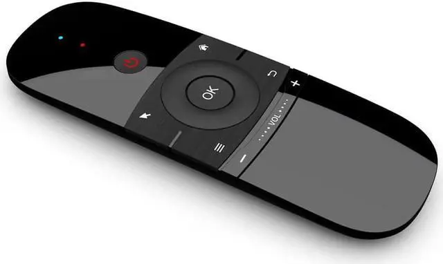 Alt view image 2 of 6 - Aomoproing Original W1 Fly Air Mouse Wireless Keyboard Mouse 2.4G Rechargeble Mini Remote Control For Smart Android Tv Box Mini Pc