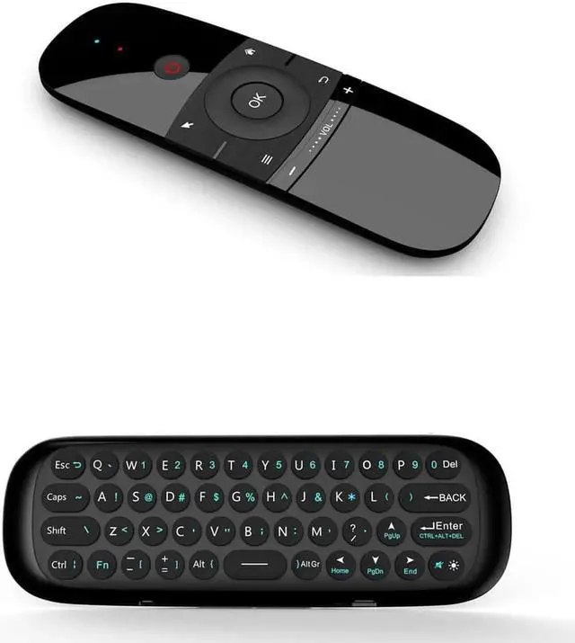 Alt view image 5 of 6 - Aomoproing Original W1 Fly Air Mouse Wireless Keyboard Mouse 2.4G Rechargeble Mini Remote Control For Smart Android Tv Box Mini Pc