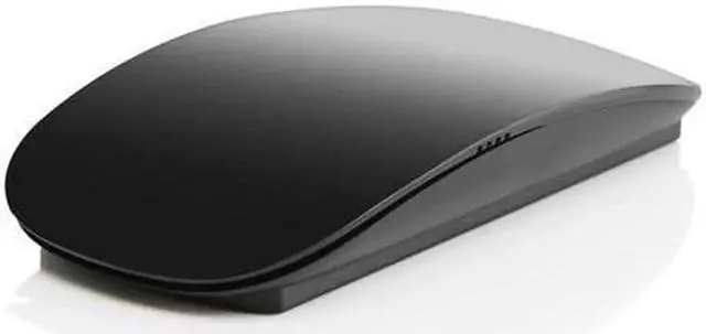 Alt view image 4 of 4 - Aomoproing Wireless Optical Multi-Touch Magic Mouse 2.4GHz Mice For Windows for Mac OS black
