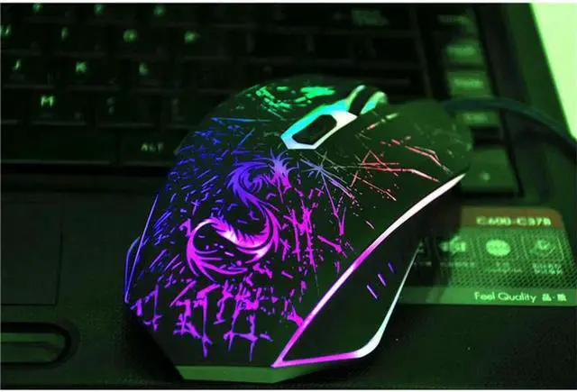 Alt view image 6 of 6 - Aomoproing brand usb computer optical wired gaming mouse for air PC Notebook dota2 gamer laptop pad raton sem fio maus iron man Snigir MICE