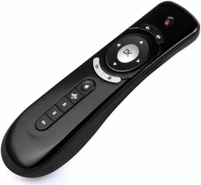 Main image of Aomoproing Mini Fly Air Mouse with Gyroscope T2 AF106 2.4G Wireless 3D Android Remote Controller Sensing airmouse for Smart TV Top Quality