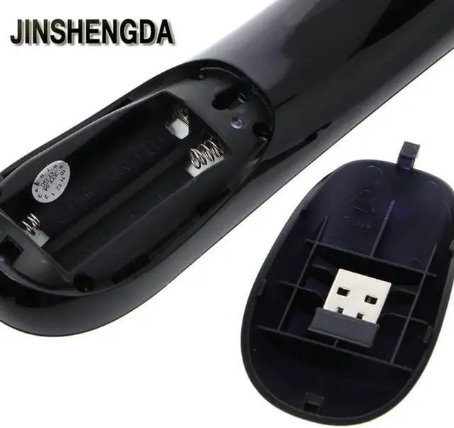 Alt view image 4 of 6 - Aomoproing JINSHENGDA TV Remote Control T2 Fly Air Mouse 2.4G Wireless 3D Gyro Motion Stick Remote Control For PC Smart TV