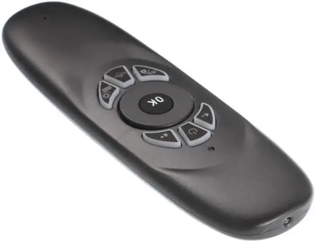 Alt view image 4 of 6 - Aomoproing C120 Backlight Fly Air Mouse Wireless Game Keyboard Rechargeable 2.4GHz Universal Smart Controle Remote for Android TV Box PC