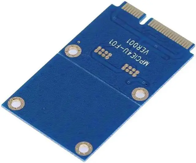 Alt view image 6 of 6 - Mini PCI-E to Dual USB Adapter PCIe to 5 Pin 2 Ports USB2.0 Converter Card for USB Wi-Fi network card