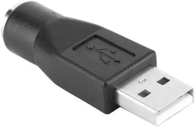 Alt view image 6 of 7 - 2Pcs PS/2 Female to USB Male Adapter Converter Splitter Connector for Computer PC Mouse Keyboard Accessories