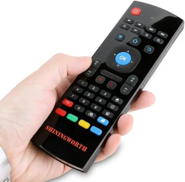 Alt view image 6 of 6 - Aomoproing MX3 2.4GHz Wireless 6 axis Air Mouse with Keyboard Remote Control for Smart TV Android TV Box PC Laptop HTPC Smart Projector