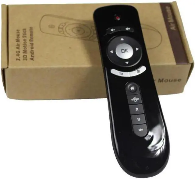 Alt view image 6 of 6 - Aomoproing Professional Fly Air Mouse Wireless 2.4G 3D Gyro Motion Stick Remote Control For PC Smart TV