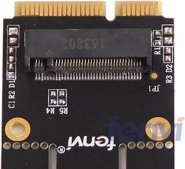 Alt view image 6 of 6 - M.2 NGFF to Mini PCI-E (PCIe+USB) Adapter For M.2 Wifi Bluetooth Wireless Wlan Card PCI Express Card Adapter For Laptop