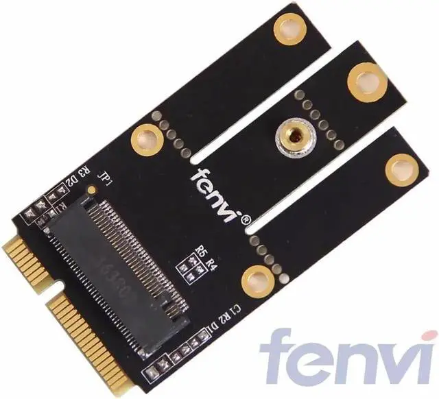 Alt view image 5 of 6 - M.2 NGFF to Mini PCI-E (PCIe+USB) Adapter For M.2 Wifi Bluetooth Wireless Wlan Card PCI Express Card Adapter For Laptop