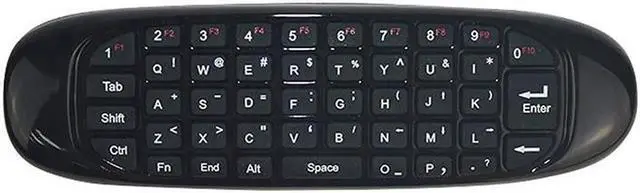 Alt view image 3 of 6 - Aomoproing est C120 2.4G air mouse Rechargeable Wireless remote control Keyboard for Android TV Box Computer Russian English Version