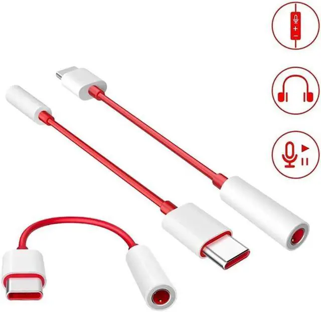 Alt view image 5 of 6 - USB Type C To 3.5mm Earphone Jack Adapter Cable For Oneplus 6t 7 Pro USB C Aux Audio Headphone Splitter Adaptador Fone De Ouvido