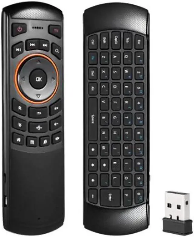 Alt view image 4 of 6 - Aomoproing MLLSE Wireless Keyboard Fly air Mouse X6 2.4GHz with Voice Remote Controller with IR Learning fit for TV Box YKS4720