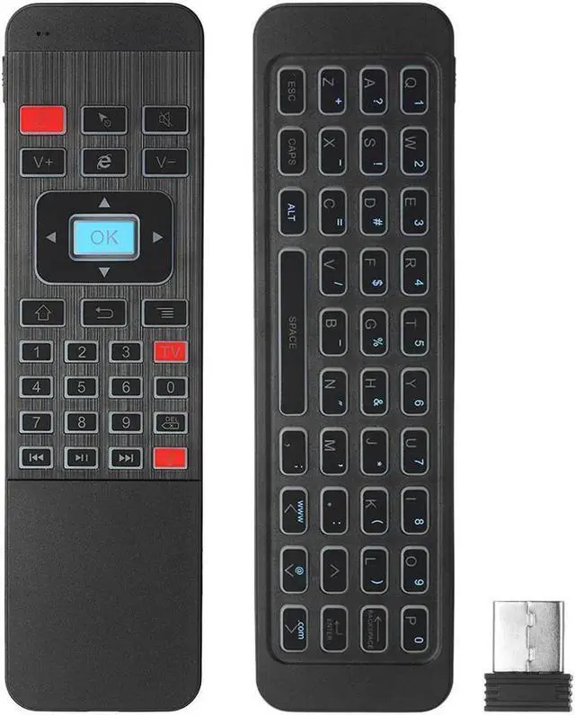 Main image of Aomoproing 2.4G Backlight Air Mouse Wireless Keyboard 6-Axis Sensor Remote Control IR Learning for Smart TV Android TV Box