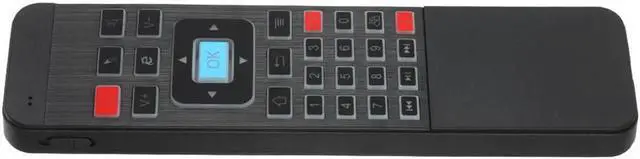Alt view image 3 of 6 - Aomoproing 2.4G Backlight Air Mouse Wireless Keyboard 6-Axis Sensor Remote Control IR Learning for Smart TV Android TV Box