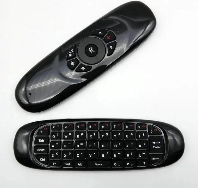 Alt view image 4 of 6 - Aomoproing Tikigogo C120 English Russian Spanish Arabic Layout 2.4G Gyro air mouse remote control mini Keyboard for Android Smart TV Box PC