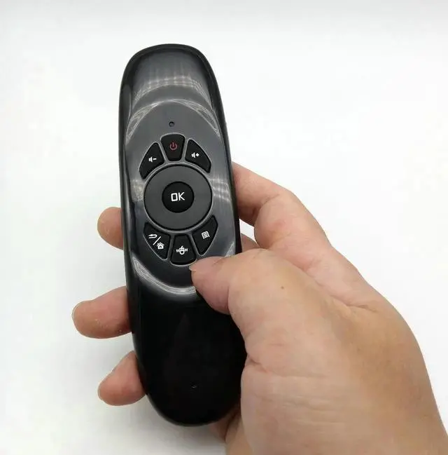 Alt view image 3 of 6 - Aomoproing Tikigogo C120 English Russian Spanish Arabic Layout 2.4G Gyro air mouse remote control mini Keyboard for Android Smart TV Box PC