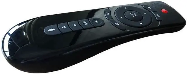 Alt view image 5 of 6 - Aomoproing 2018 T2 2.4G Air Mouse with 6-Axis Gyroscope+G-sensor & Voice Assistant function Remote Control for Smart TV/Android Box/PC