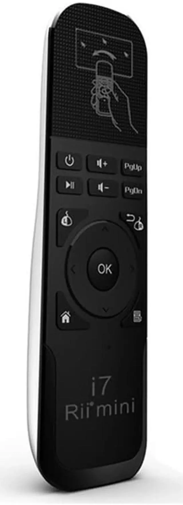 Alt view image 6 of 6 - Aomoproing Mini i7 Fly Air Mouse USB 2.4Ghz Wireless Remote Control for PC/Smart TV/Android TV Box/TV Dongle Gyroscope PS3 Motion Sensing
