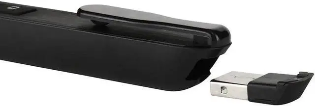 Alt view image 4 of 6 - Aomoproing [AVATTO] Rechargable RF 2.4G Wireless Presenter with Air Mouse PowerPoint Remote Control PPT Clicker Presentation Laser Pen