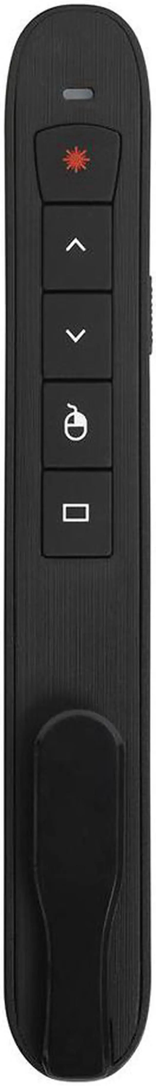 Alt view image 3 of 6 - Aomoproing [AVATTO] Rechargable RF 2.4G Wireless Presenter with Air Mouse PowerPoint Remote Control PPT Clicker Presentation Laser Pen