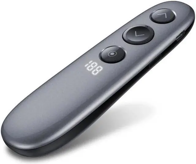 Alt view image 3 of 6 - Aomoproing AVATTO Built-in TF Card Digital Laser Wireless Presenter with Air Mouse, PPT Presentation Remote Clicker for Teaching,Meeting