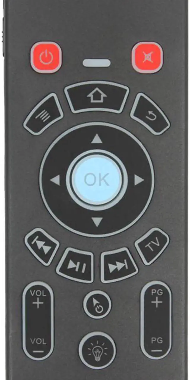 Alt view image 6 of 6 - Aomoproing T6 Air Mouse English Version 2.4G Fly Air mouse keyboard Wireless touchpad Remote Control For TV Box Smart TV Computer Projector