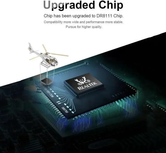 Alt view image 2 of 6 - PCI-E Express Network Card Hard Drive PCI Express Converter LAN Adapter Gigabit Ethernet 1000M for PC Computer Laptop Notebook