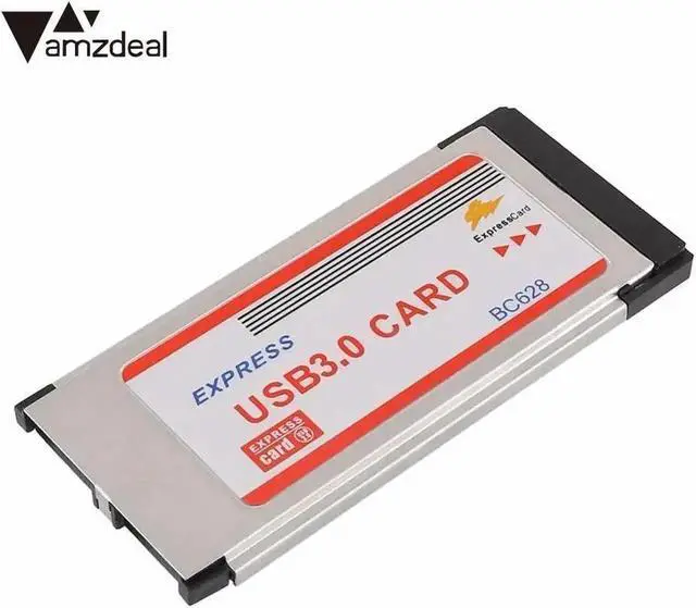 Alt view image 4 of 5 - Super-Speed Express Card 34mm to 5Gbps Dual 2 Ports USB 3.0 Card Port Adapter Add On Cards Express Card Converter