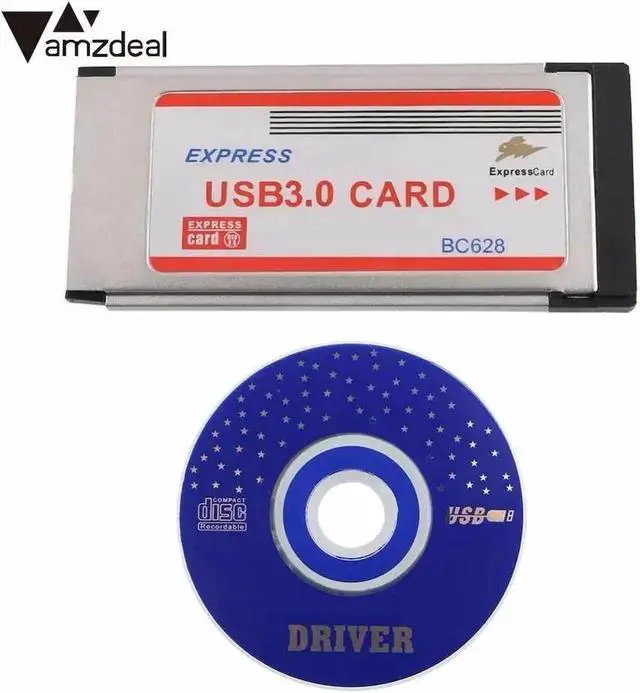 Alt view image 3 of 5 - Super-Speed Express Card 34mm to 5Gbps Dual 2 Ports USB 3.0 Card Port Adapter Add On Cards Express Card Converter