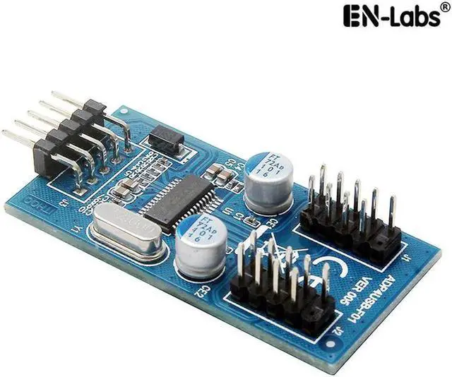 Alt view image 5 of 6 - 1X2 Motherboard USB 2.0 9pin Header 1 to 2 Extension Hub Splitter Adapter Converter MB USB 2.0 Male to 2 Male 30CM 9 pin Cable
