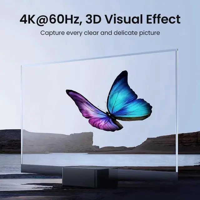 Alt view image 3 of 6 - HDMI KVM Switch 4K@60Hz USB 2.0 Switcher 2 in 1 Out for Printer Monitor Keyboard Mouse 2 PCs Sharing 1 Device Splitter