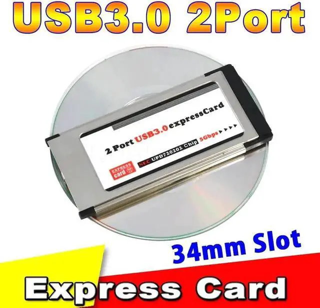 Alt view image 4 of 5 - USB 3.0 PCI Express Card Adapter 5Gbps Dual 2 Port 34 MM Slot PCI-E to USB 3.0 Converter for Laptop